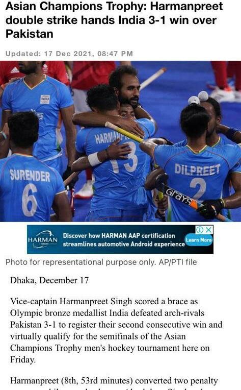 It\\\\\\\\\\\\\\\\\\\\\\\\\\\\\\\'s fantastic to see Harmanpreet, one of our ACL patients, win the match.|Dr Manit Arora|Mohali,Chandigarh